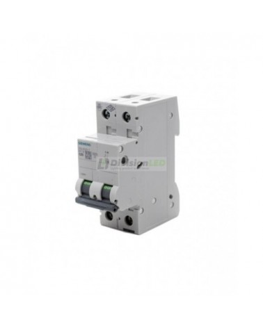 Siemens 5SL6525-7 Interruptor magnetotérmico 1P+N 25A C 6kA