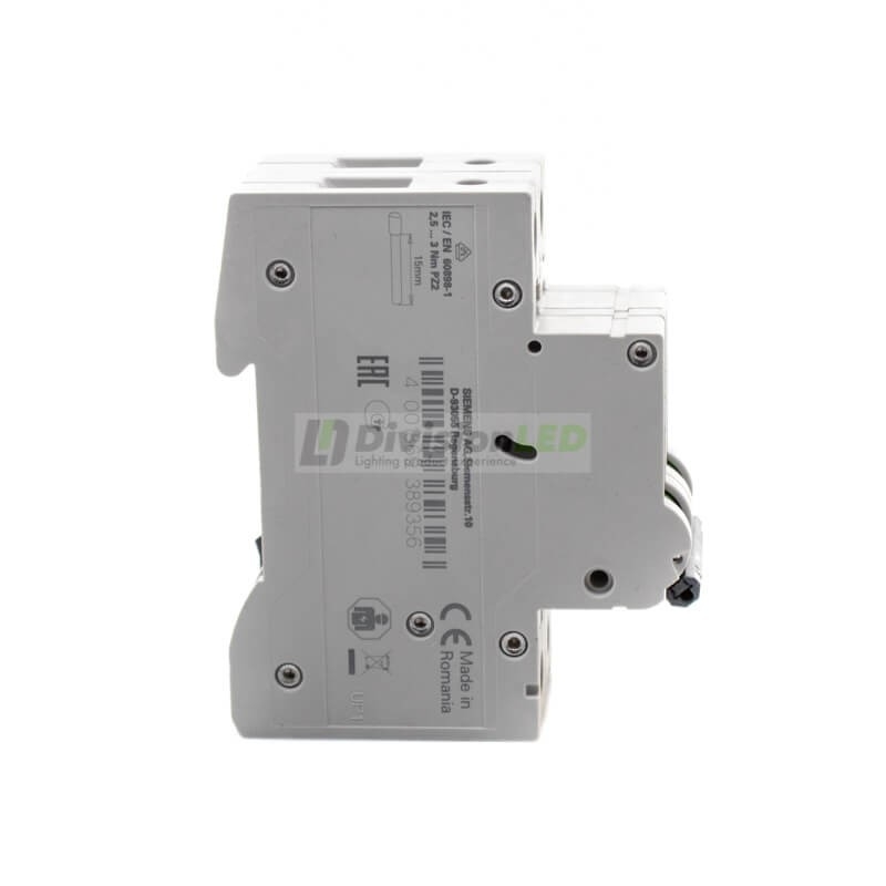 Siemens 5SL6532-7 Interruptor magnetotérmico 1P+N 32A C 6kA