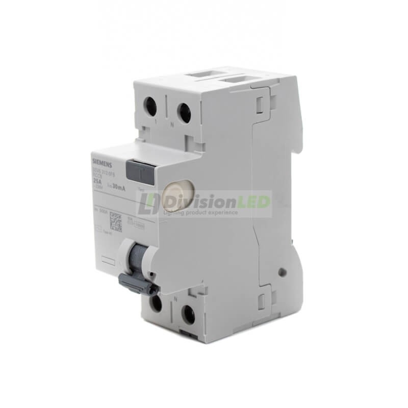 Siemens 5SV5312-0FB Interruptor diferencial 2P 25A AC 30mA