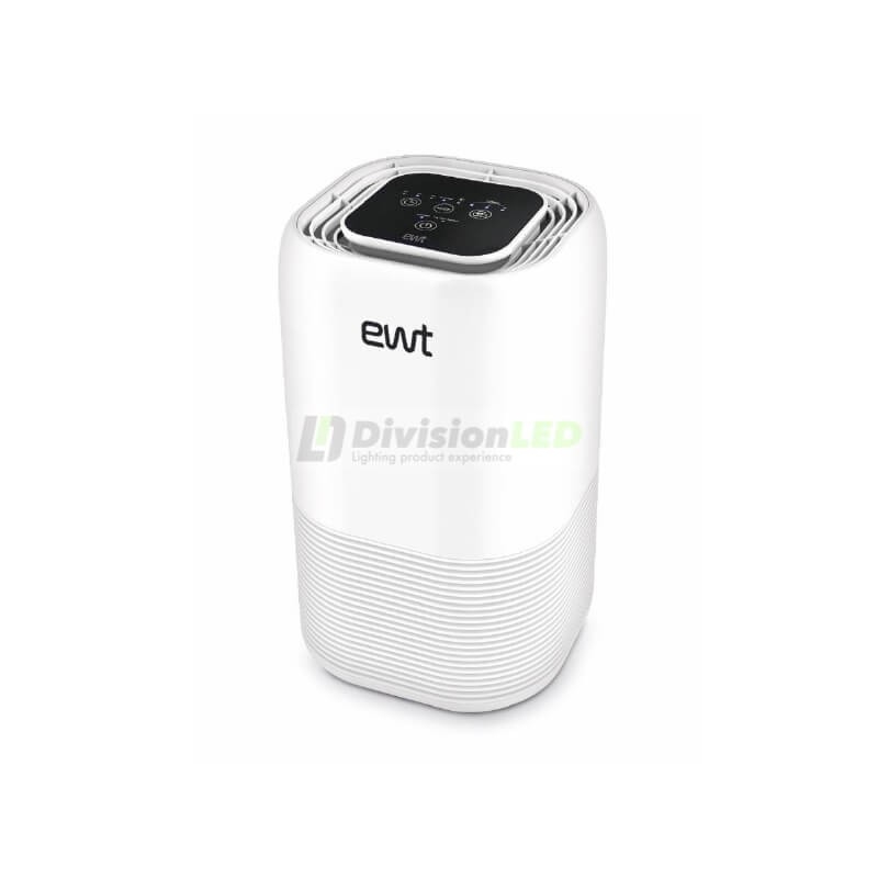 EWT AIRPUR Purificador de aire filtro HEPA13 DivisionLED - Desinfección