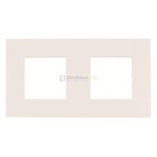 Niessen Zenit N2272.1 BL Marco básico 2 elementos blanco