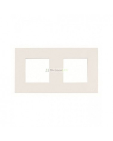 Niessen Zenit N2272.1 BL Marco básico 2 elementos blanco