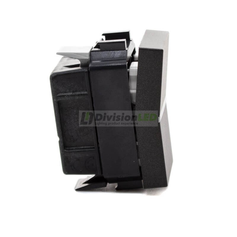 Interruptor monopolar Niessen Zenit N2101 AN módulo estrecho antracita