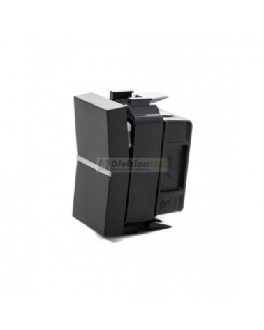 Conmutador Niessen Zenit N2102 AN módulo estrecho antracita