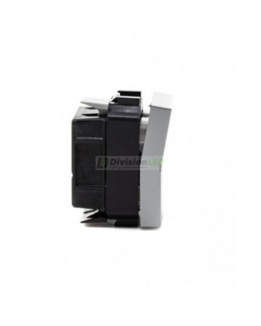 Niessen Zenit N2102 PL Conmutador módulo estrecho plata