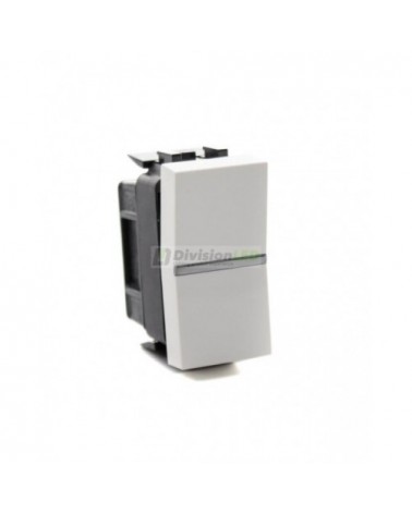 Cruzamiento Niessen Zenit N2110 BL módulo estrecho blanco