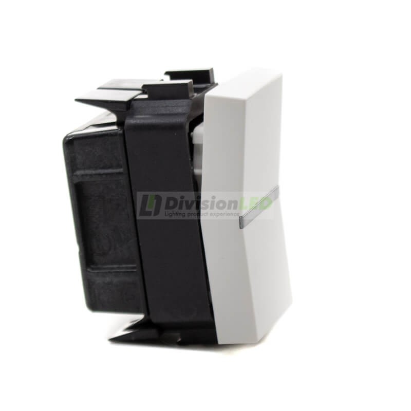 Niessen Zenit N2110 BL Cruzamiento módulo estrecho blanco