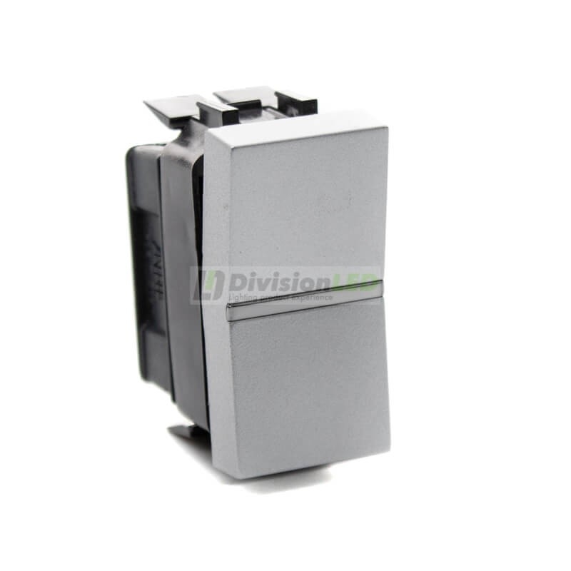 Niessen Zenit N2110 PL Cruzamiento módulo estrecho plata