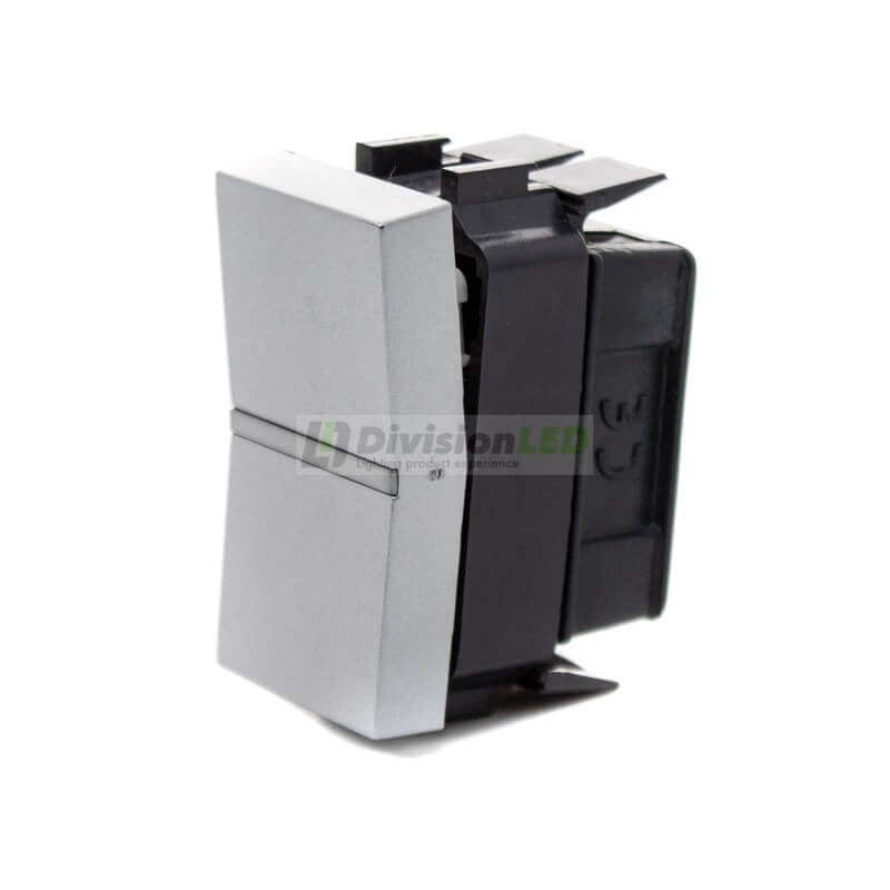 Niessen Zenit N2110 PL Cruzamiento módulo estrecho plata