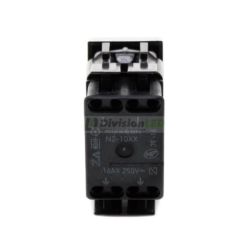 Niessen Zenit N2110 PL Cruzamiento módulo estrecho plata