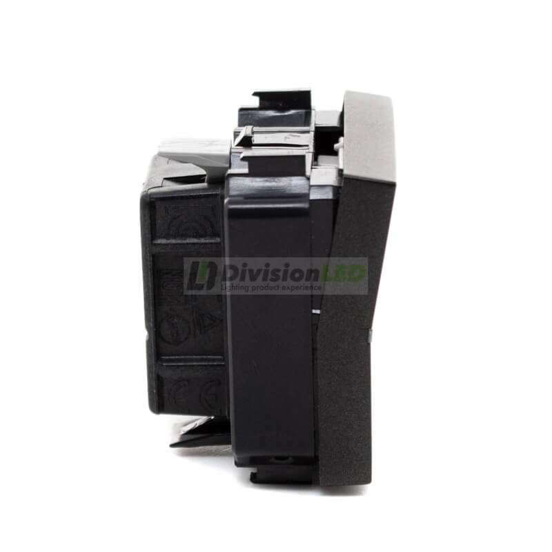 Interruptor monopolar Niessen Zenit N2201 AN módulo ancho antracita