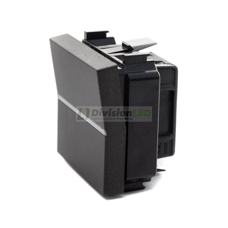 Conmutador Niessen Zenit N2202 AN módulo ancho antracita