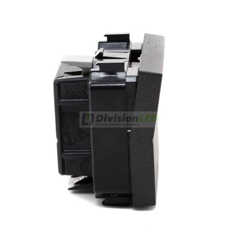 Conmutador Niessen Zenit N2202 AN módulo ancho antracita