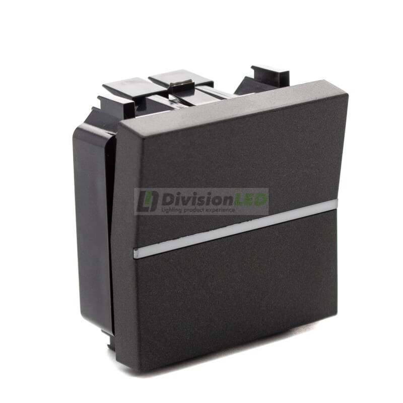 Cruzamiento Niessen Zenit N2210 AN módulo ancho antracita