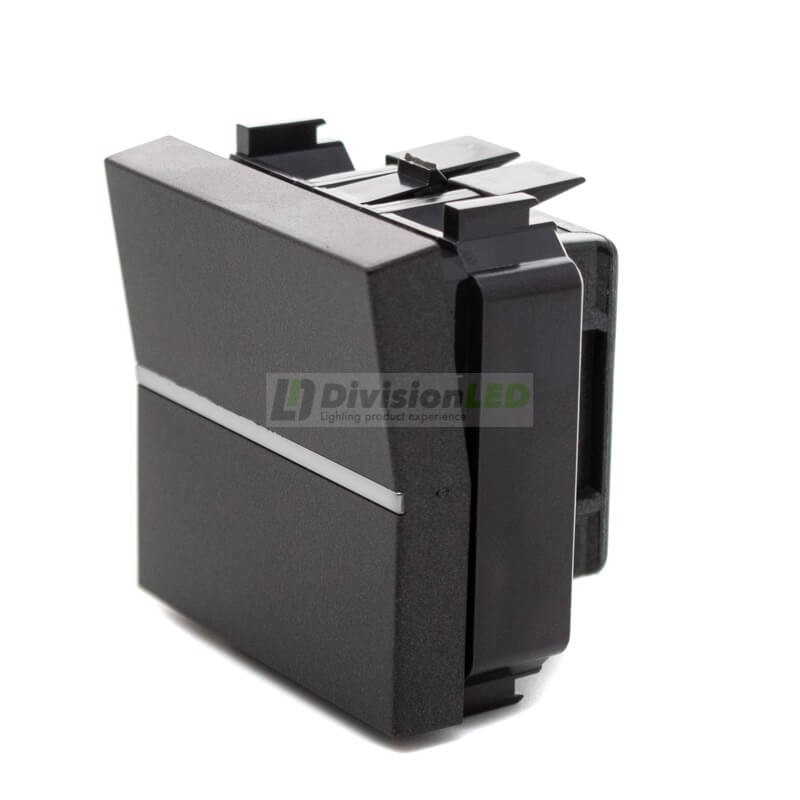 Cruzamiento Niessen Zenit N2210 AN módulo ancho antracita