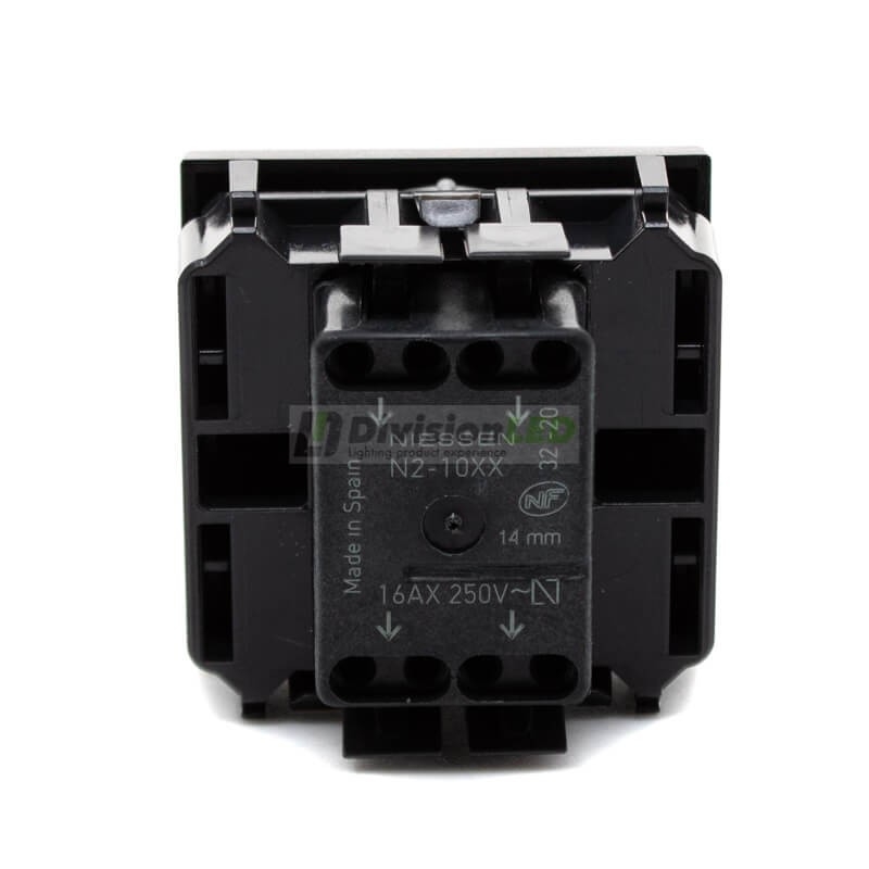 Niessen Zenit N2210 AN Cruzamiento módulo ancho antracita