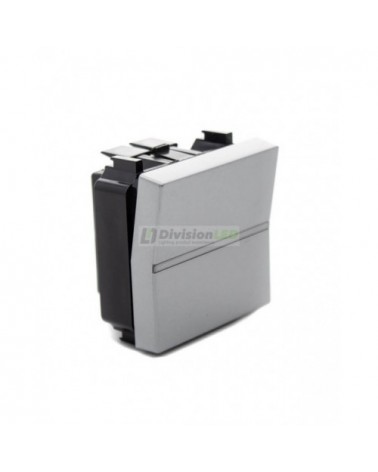 Niessen Zenit N2210 PL Cruzamiento módulo ancho plata