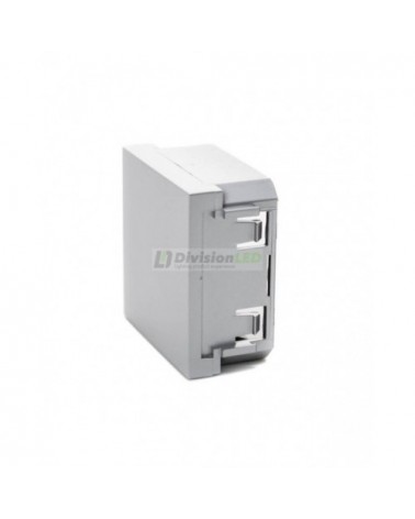 Niessen Zenit N2200 PL Tapa ciega módulo ancho plata