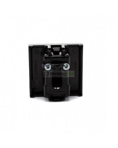 Salida de cables Niessen Zenit N2207 AN módulo ancho antracita