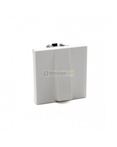 Salida de cables Niessen Zenit N2207 BL módulo ancho blanco