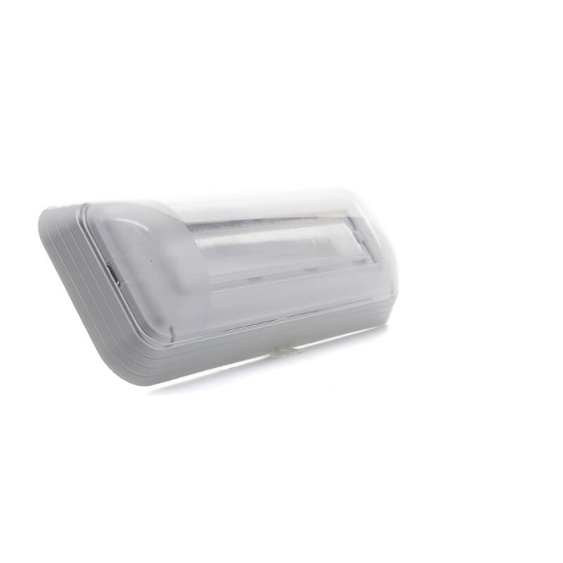 Alumbrado de emergencia LED no permanente 100lm IP42 - ¡en 360°! - DivisionLED