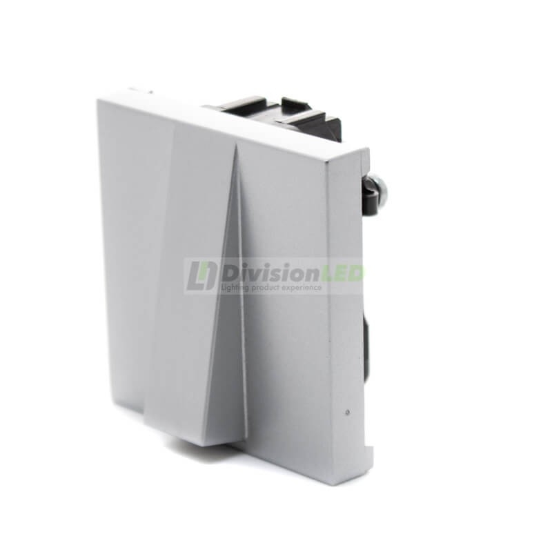 Niessen Zenit N2207 PL Salida de cables módulo ancho plata