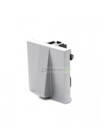 Niessen Zenit N2207 PL Salida de cables módulo ancho plata