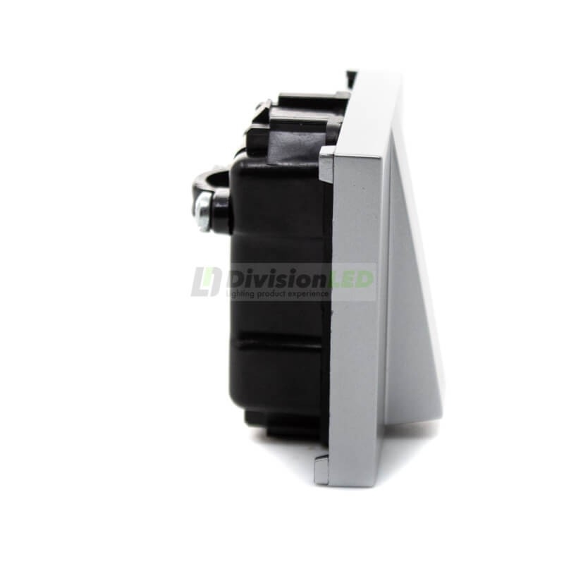 Niessen Zenit N2207 PL Salida de cables módulo ancho plata