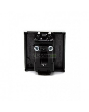 Niessen Zenit N2207 PL Salida de cables módulo ancho plata