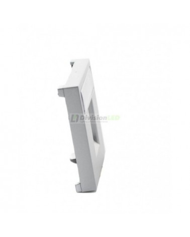 Niessen Zenit N2218.1 PL Tapa conector RJ45 módulo ancho plata