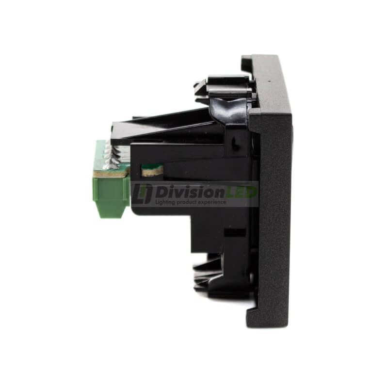 Toma telefónica Niessen Zenit N2217.6 AN 6 contactos RJ12 módulo ancho antracita