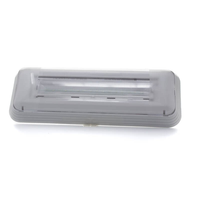 Alumbrado de emergencia LED no permanente 100lm IP42 - ¡en 360°! - DivisionLED