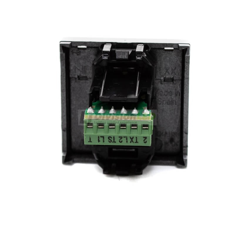 Niessen Zenit N2217.6 PL Toma telefónica 6 contactos RJ12 módulo ancho plata