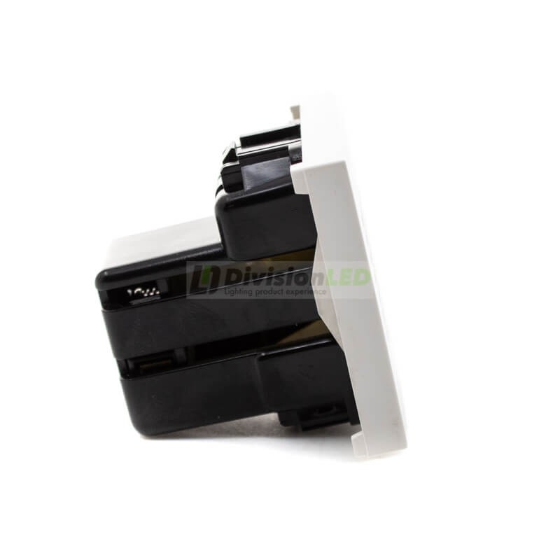 Zumbador Niessen Zenit N2219 BL módulo ancho blanco