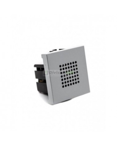 Niessen Zenit N2219 PL Zumbador módulo ancho plata