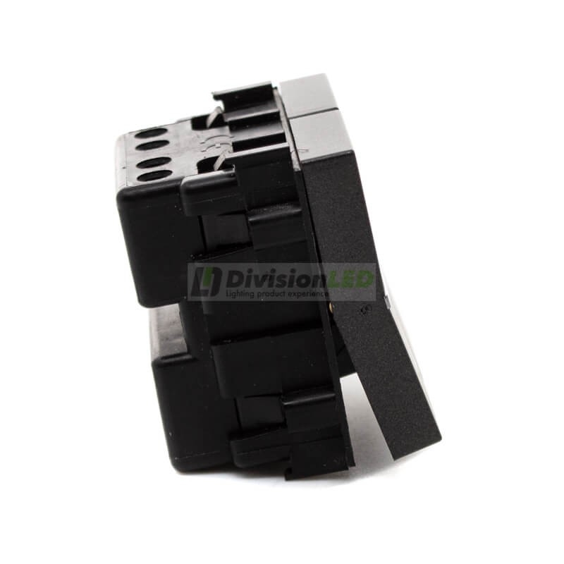 Doble pulsador persianas Niessen Zenit N2244 AN módulo ancho antracita