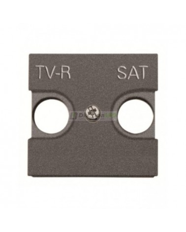 Niessen Zenit N2250.1 AN Tapa toma antena TV-R/SAT antracita