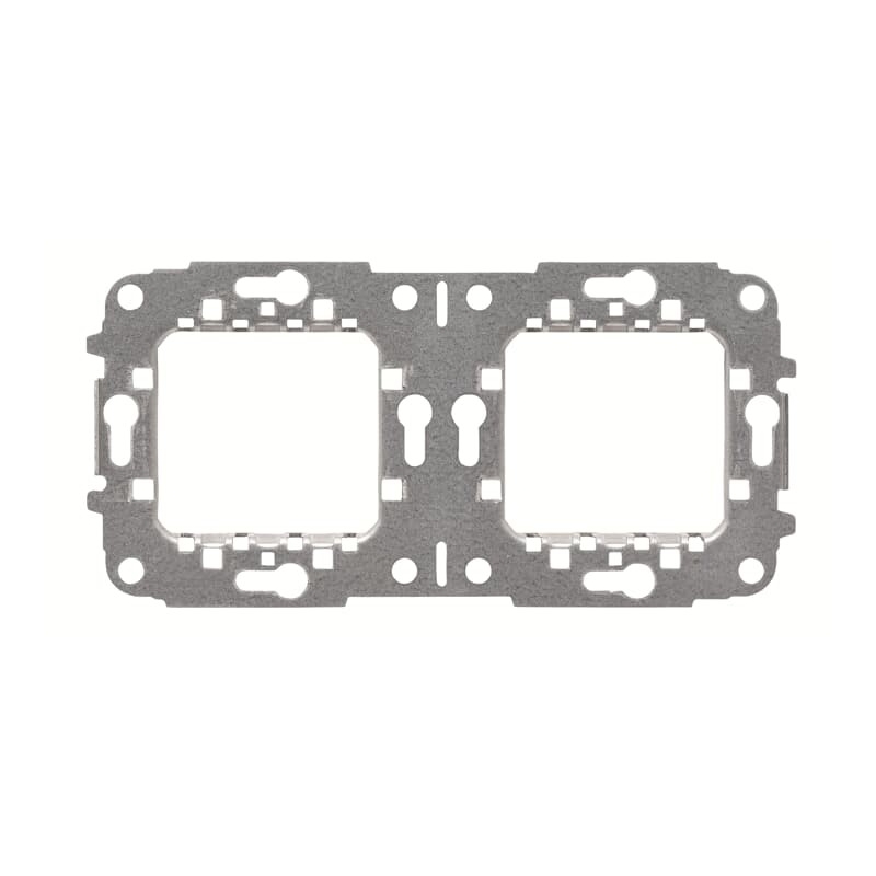 Niessen Zenit N2272.9 Bastidor 2 elementos sin garras para caja universal