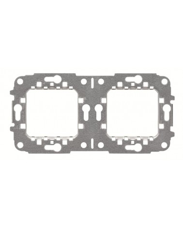Niessen Zenit N2272.9 Bastidor 2 elementos sin garras para caja universal