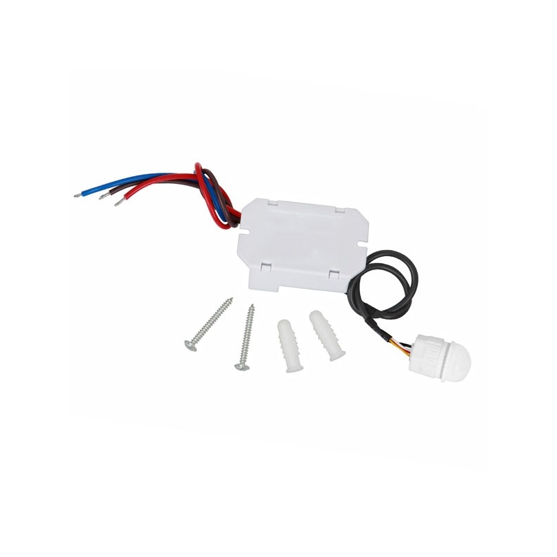 Detector de Presencia Mini PIR 360º Empotrable - DivisionLED