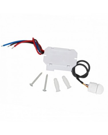 Detector de Presencia Mini PIR 360º Empotrable - DivisionLED
