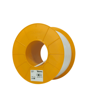Cable coaxial T100plus 100 metros Televes 2141 - DivisionLED