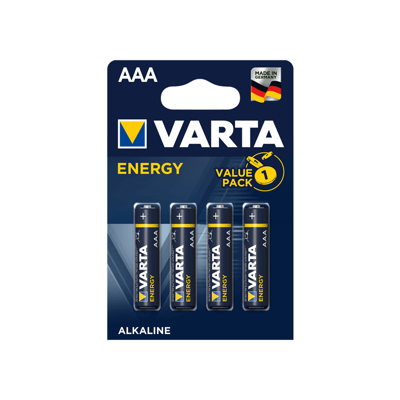 Pilas alcalinas Varta AAA LR03 HighEnergy - ¡Descúbrelas! - DivisionLED