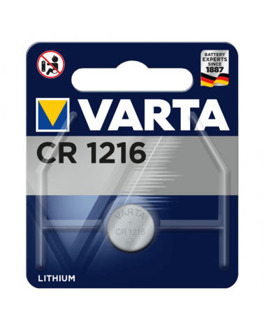 Pila botón litio Varta CR1216 - ¡Descúbrelas! - DivisionLED