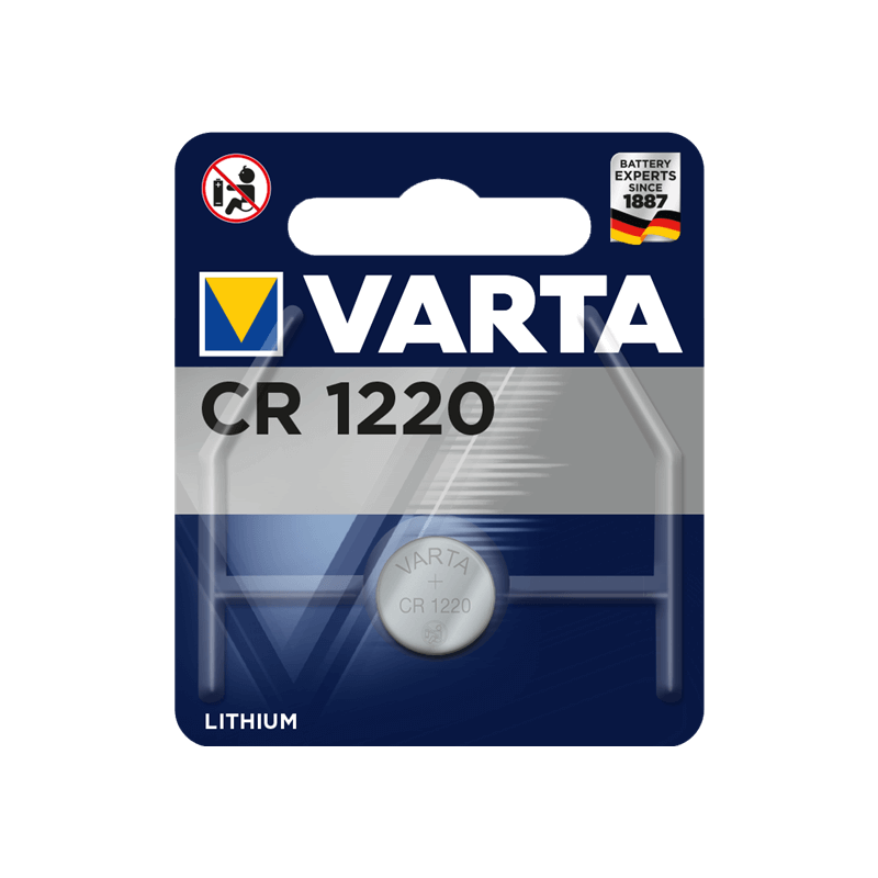 Pila botón litio Varta CR1220 - ¡Descúbrelas! - DivisionLED