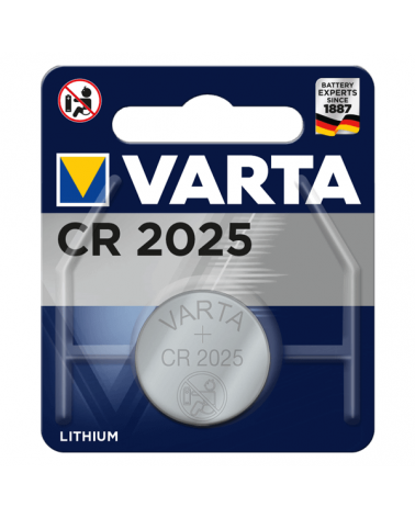 Pila botón litio Varta CR2025 - ¡Descúbrelas! - DivisionLED