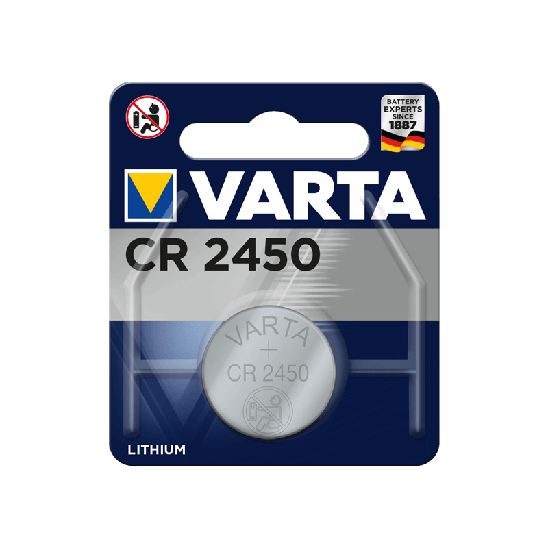 Pila botón litio Varta CR2450 - ¡Descúbrelas! - DivisionLED