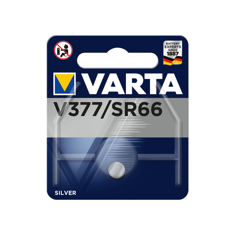 Pila botón Varta V377 - ¡Descúbrelas! - DivisionLED