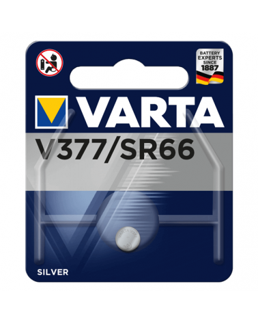 Pila botón Varta V377 - ¡Descúbrelas! - DivisionLED