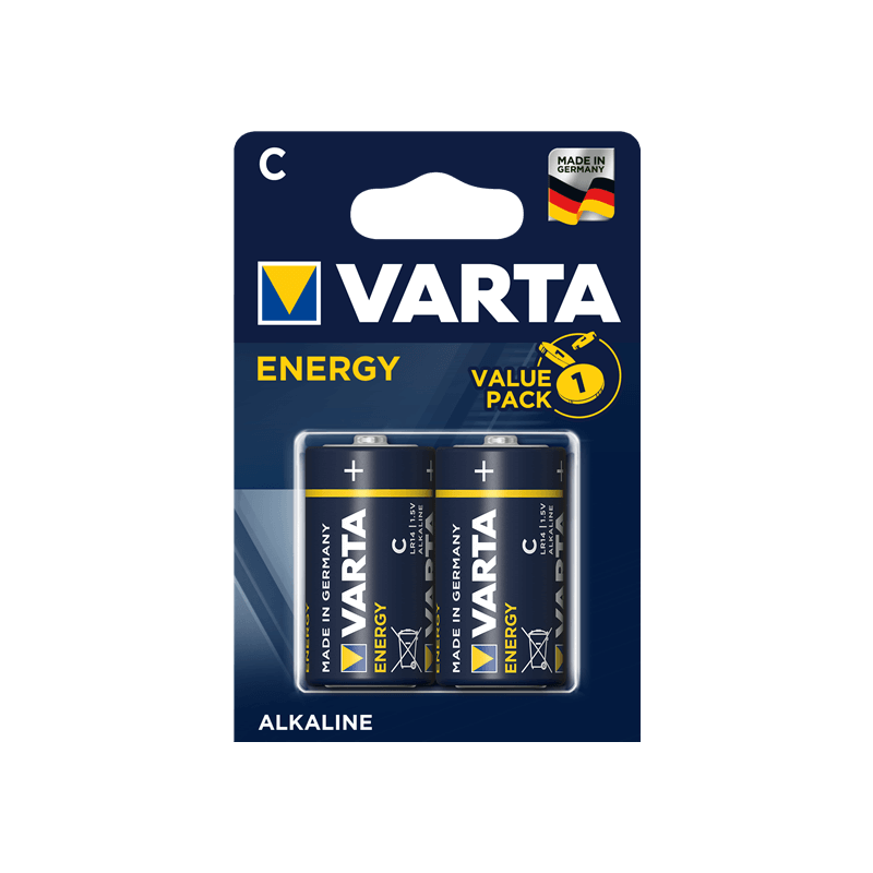 Pilas alcalinas Varta C LR14 - ¡Descúbrelas! - DivisionLED